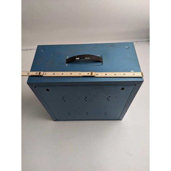 Vintage Metal Bin Screw/ Tool Box Filled With Vintage Transistor Resistors/Parts - Picture 15 of 16